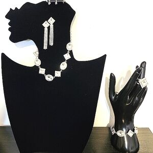 Paparazzi  diamond set silver